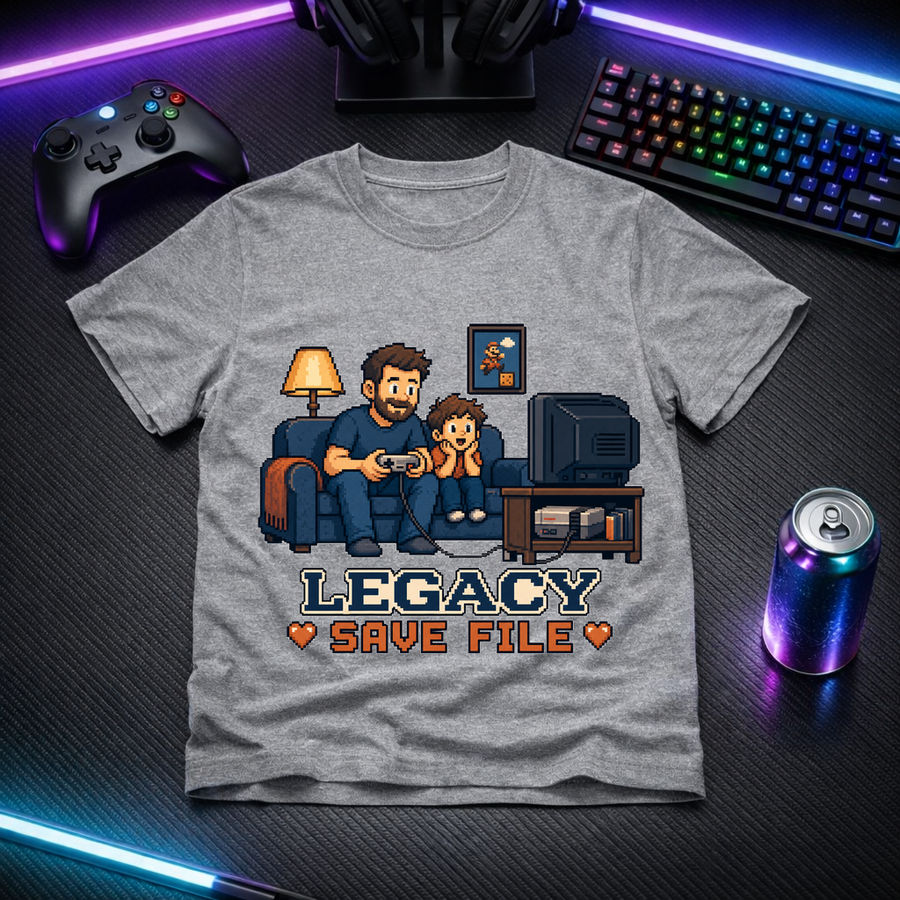 Legacy Save File - Gamer Tee