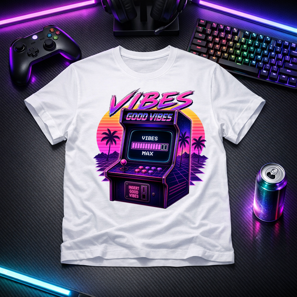 Level Up Your Vibes - Solid White
