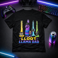 Loot Llama Dad - Gamer Tee