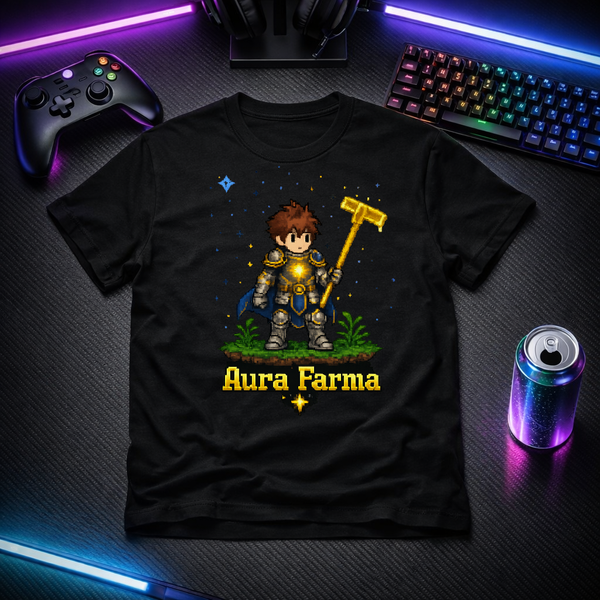 Aura Farmer - Galaxy Knight Tee