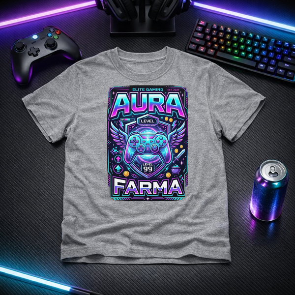 Level 99 Elite - Neon Controller Tee
