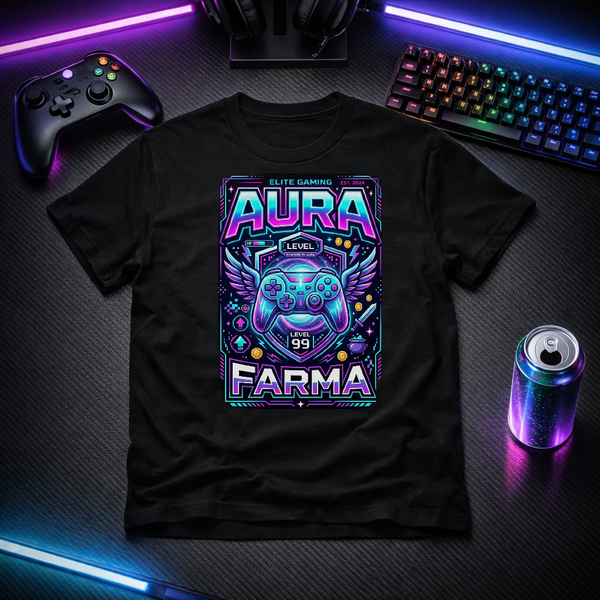 Level 99 Elite - Neon Controller Tee