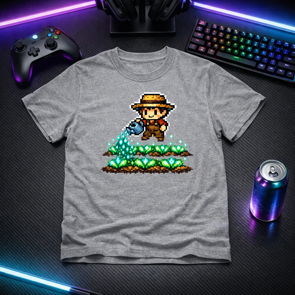 Aura Farmer - Pixel Harvest Tee