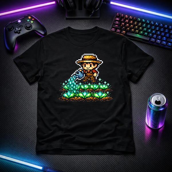 Aura Farmer - Pixel Harvest Tee