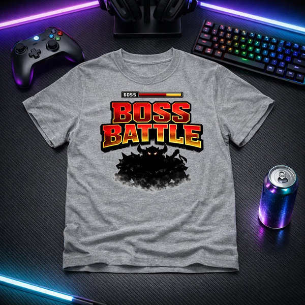Boss Battle - Streetwear Gamer Tee