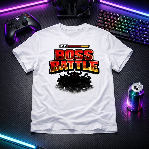 Boss Battle - Streetwear Gamer Tee