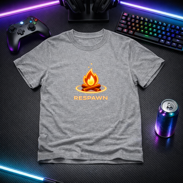 Respawn Point - Minimalist Gamer Tee