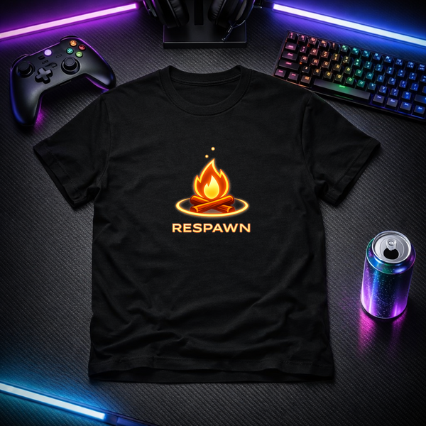 Respawn Point - Minimalist Gamer Tee