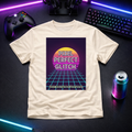 Pixel Perfect Glitch - Vaporwave Tee - Solid Natural