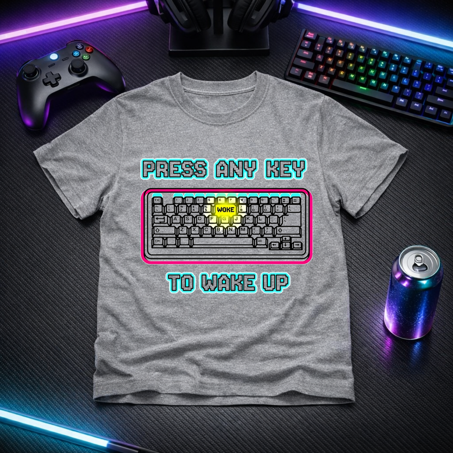 Press Any Key to Wake Up