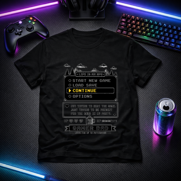 The Menu Screen - Gamer Tee