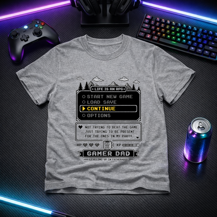 The Menu Screen - Gamer Tee