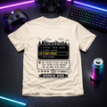 The Menu Screen - Gamer Tee