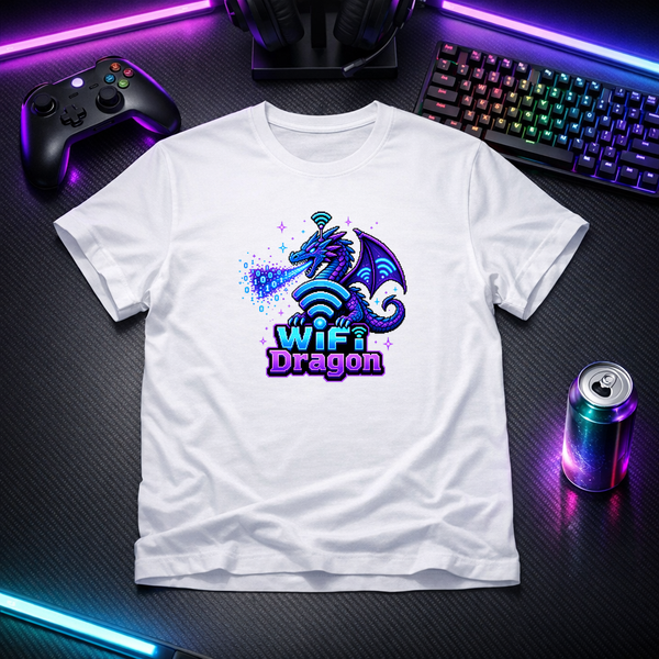 WiFi Dragon - Gamer Tee